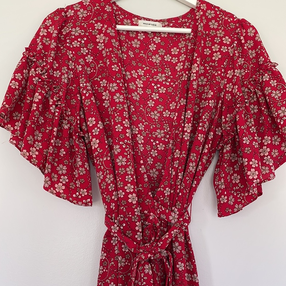 Max Studio Wrap Dress - Picture 6 of 7